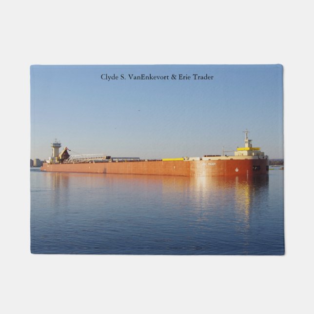 Tapete Clyde S. Vanenkevort & Erie Trader Door Mat (Frente)