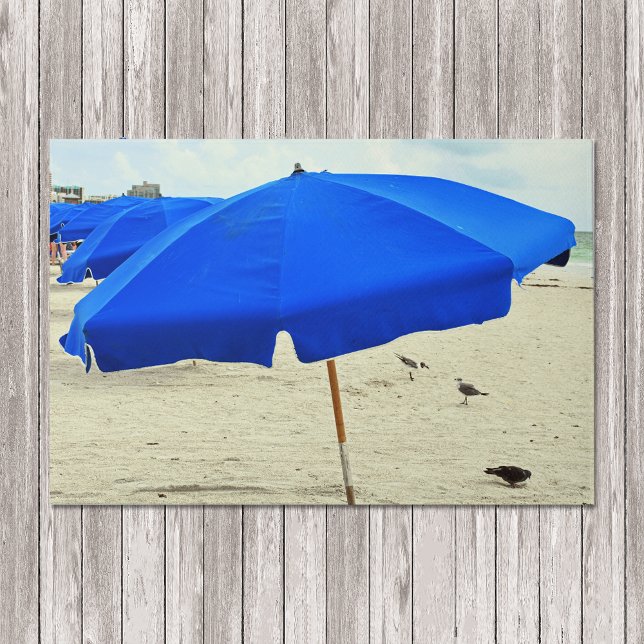 Tapete Coágulos De Guarda-chuvas Na Areia (Criador carregado)