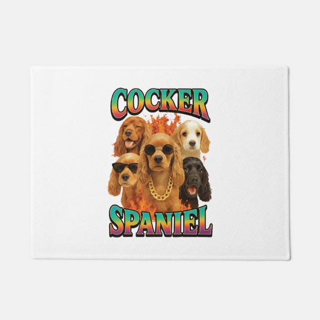 Tapete Cocker Spaniel  (Frente)