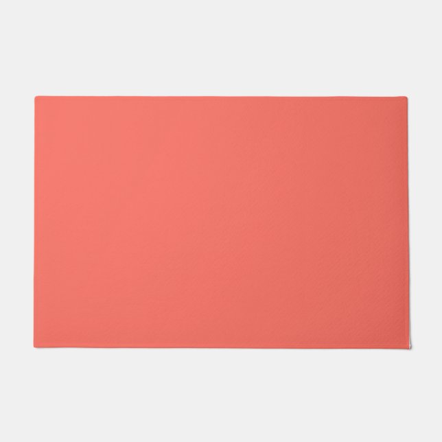 Tapete Código hexadecimal de coral FF6F61 (Frente)