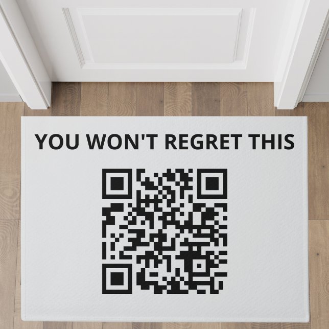 Tapete Código QR Personalizado Engraçado (Criador carregado)