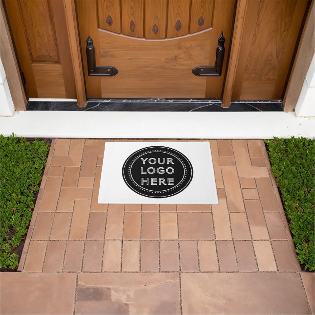 Tapete Código QR preto elegante e elegante (Ar livre)