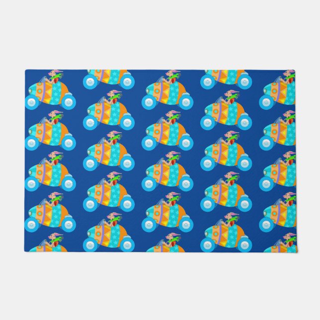 Tapete Coelhinho da Páscoa nas Férias (Frente)