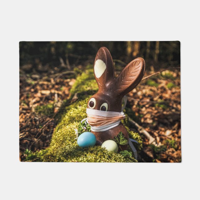 Tapete Coelhinho de Chocolate Corona (Frente)
