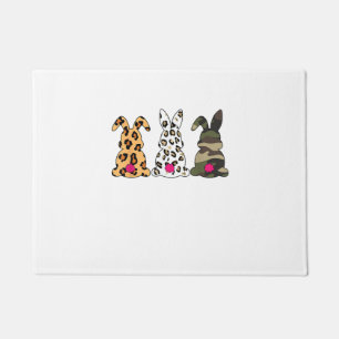 Tapete Coelhos Bunnis Leopard Camouflage Felz pascoa Da