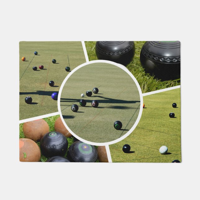 Tapete Colagem De Cinco Imagens, Matriz De Porta (Frente)