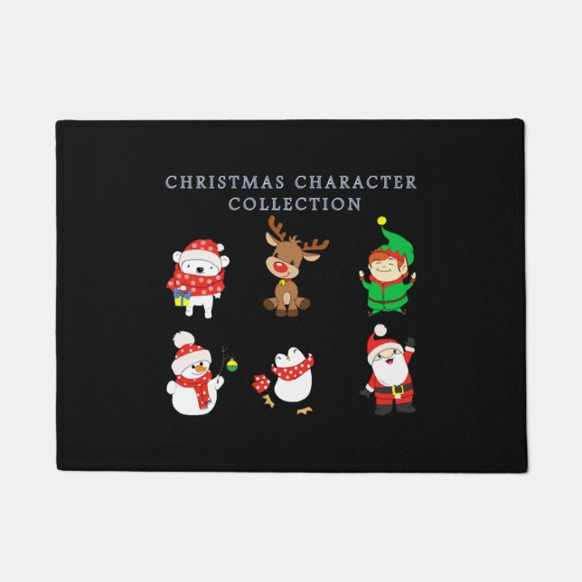 Tapete Coleção de Caracteres Xmas - Natal (Frente)