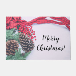 Tapete Coleção de Cones de Pinho Feriado