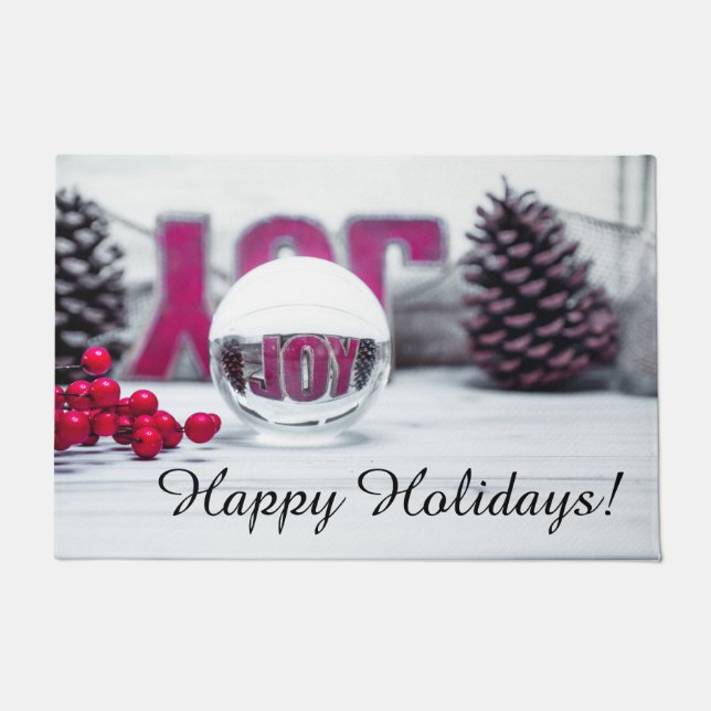 Tapete Coleção de Feriados de Joy Glass (Frente)