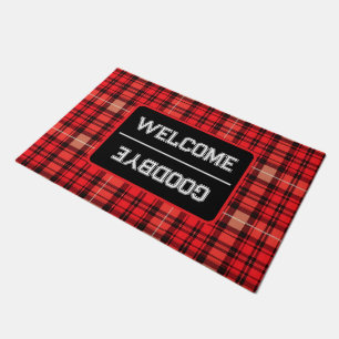 Tapete Coleção de tendências do Tartan da Xadrez Tradicio