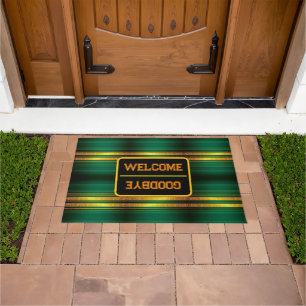 Tapete Coleção de Textura Dourada de Luxo Verde Popular