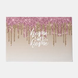 Tapete Coletor Rosa e Castanho | Home Sweet Home