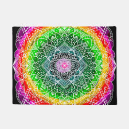 Tapete Color Burst Rainbow Prism Mandala