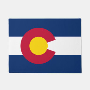 Tapete Colorado State & Colorado Flag/EUA