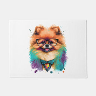 Tapete Colorida Kawaii Pomerânia Hipster 1