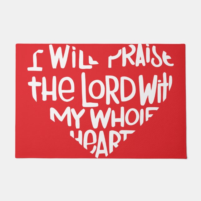 Tapete Com todo o meu coração (Frente)