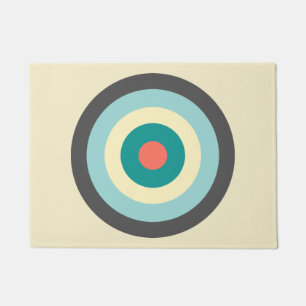 Tapete Combinação de cinzas Bullseye por Shirley Taylor