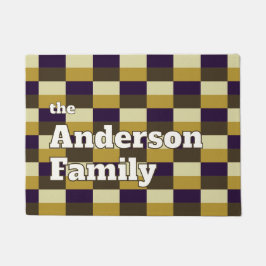 Tapete Combinação de cores castanho ouro