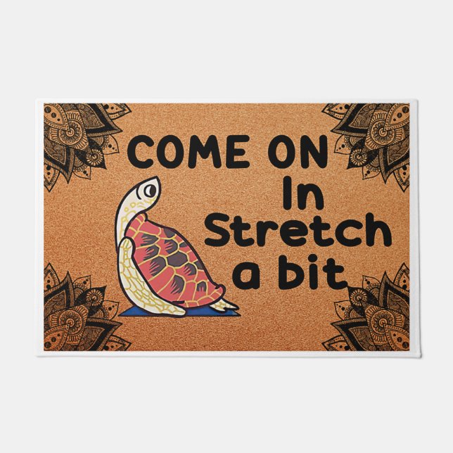 Tapete Come On In Stretch A Little Bit, Turtle (Frente)