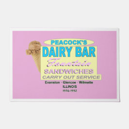 Tapete Companhia de Sorvetes de Peacock de Illinois