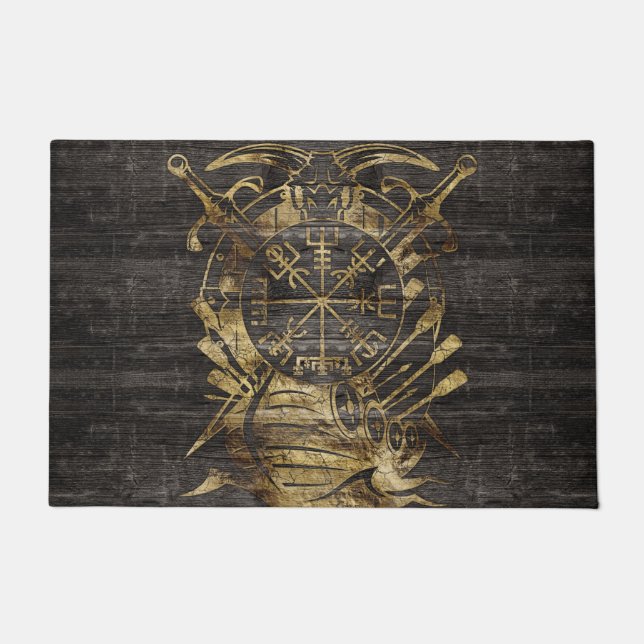 Tapete Compasso da navegação de Vegvisir - de Viking (Frente)