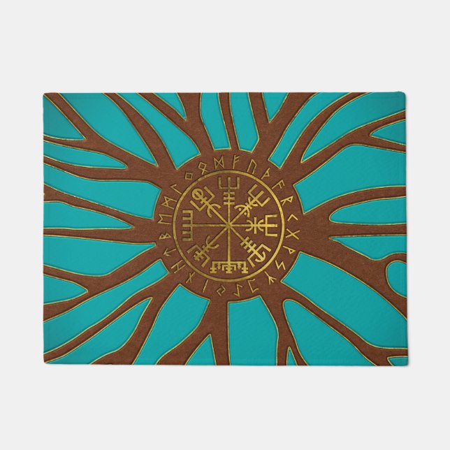 Tapete Compasso da navegação de Vegvisir - de Viking (Frente)