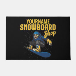 Tapete Compro de Snowboard Personalizado da Borda de Neve