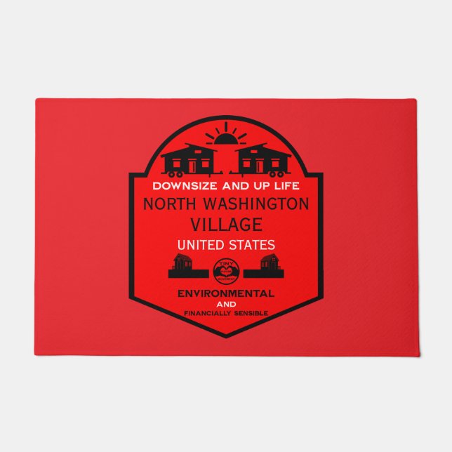 Tapete Comunidades de Casa Pequena Editáveis (Frente)