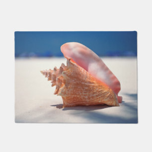 Tapete Conch Shell na praia 2