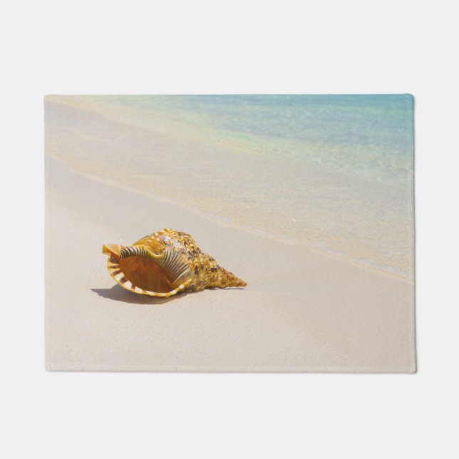 Tapete Conch Shell na praia 3 (Frente)