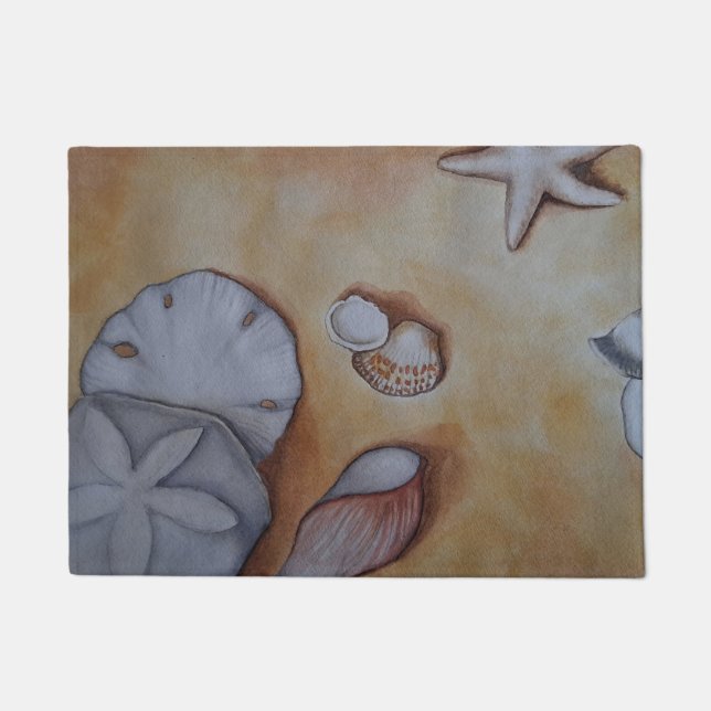 Tapete Conchas na costa (Frente)