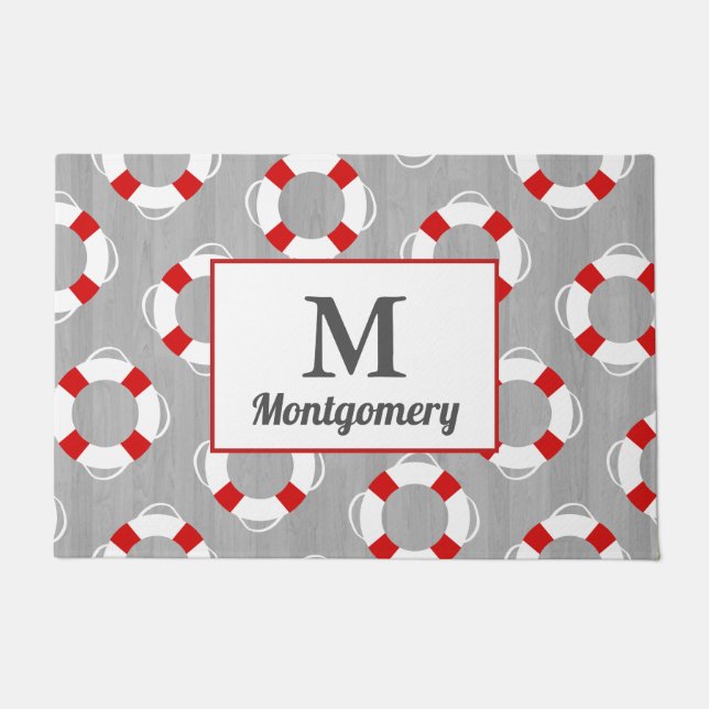 Tapete Conservante & cinzas náuticos de vida (Frente)