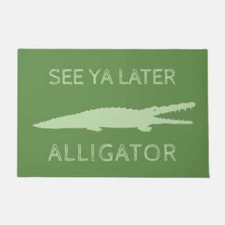 Tapete Consulte Ya Posterior Alligator | Gator Verde Pers