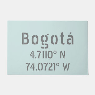 Tapete Coordenadas de Latitude e Longitude de Bogotá
