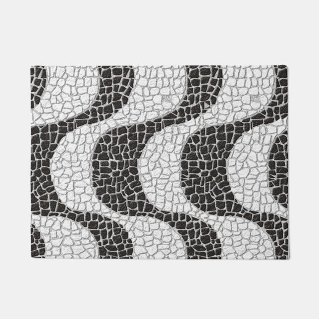Tapete Copacabana Sidewalk Brazilian pattern (Frente)