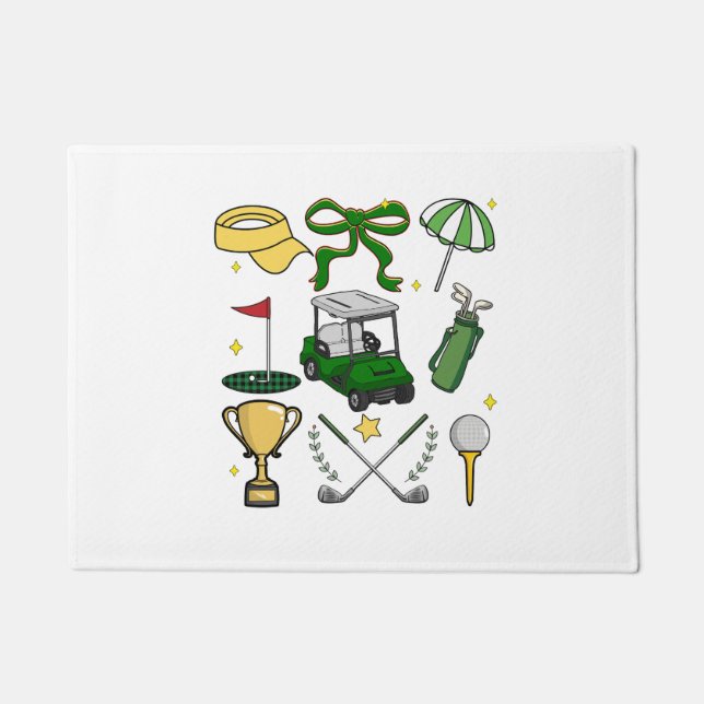 Tapete Coquette de golfe de pré-disquete (Frente)