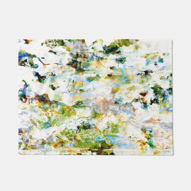 Tapete Cor da água, design gráfico ruidoso (Frente)