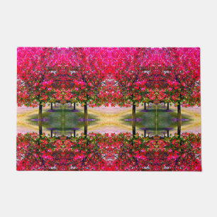 Tapete Cor-de-rosa estilo Monet Paisagem de outono, folha