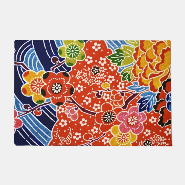 Tapete Corante Japonês Okinawan (Bingata) (Frente)