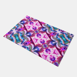 Tapete Corante rosa e colorido com estilos de vidro ásper