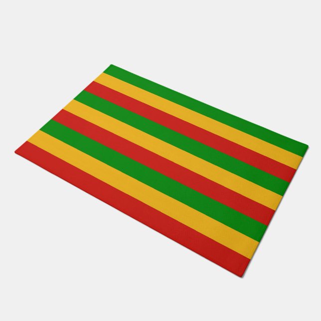Tapete CORES DA BANDEIRA RASTAFARI + suas ideias (Inclinado)