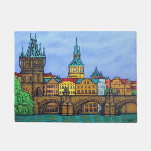 Tapete Cores de Praga Doormat