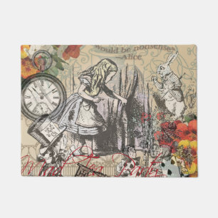 Tapete Cortina Clássica das Aventuras de Alice no País da