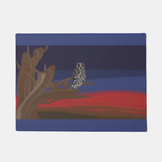 Tapete Coruja está vendo'ya (Frente)