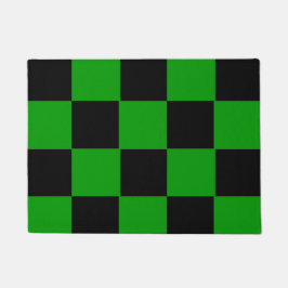 Tapete Costume verde moderno do teste padrão do quadrado