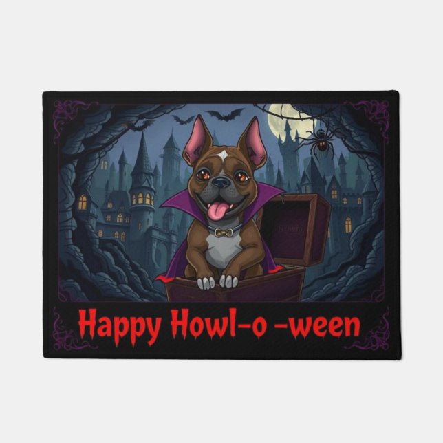 Tapete Count Pitbull Happy Howl-o-ween (Frente)