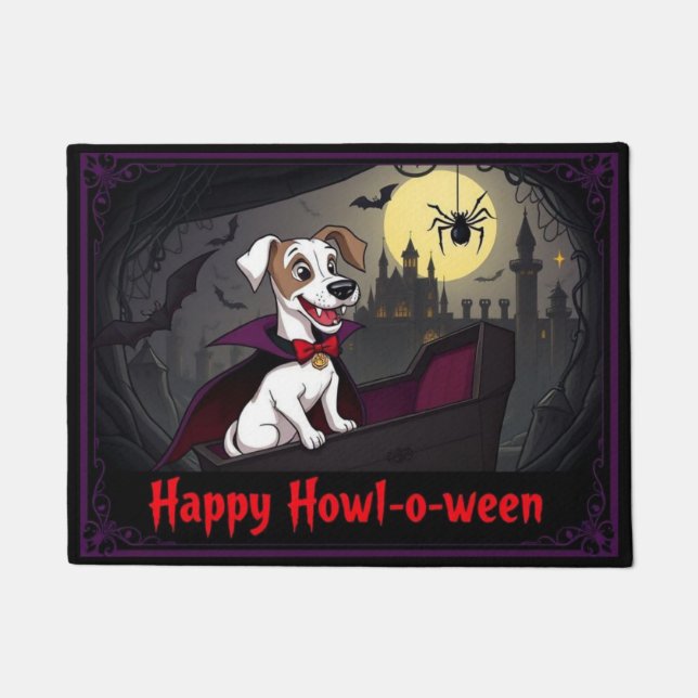 Tapete Count Whippet Happy Howl-o-ween (Frente)
