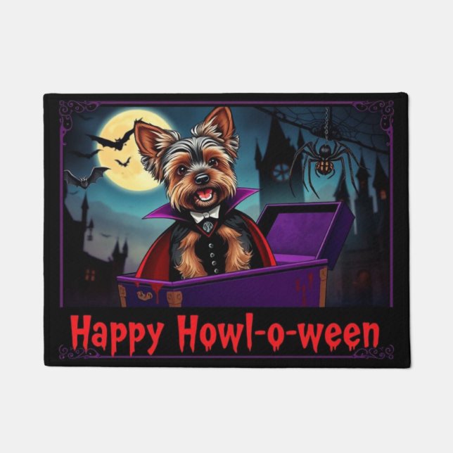 Tapete Count Yorkie Happy Howl-o-ween (Frente)