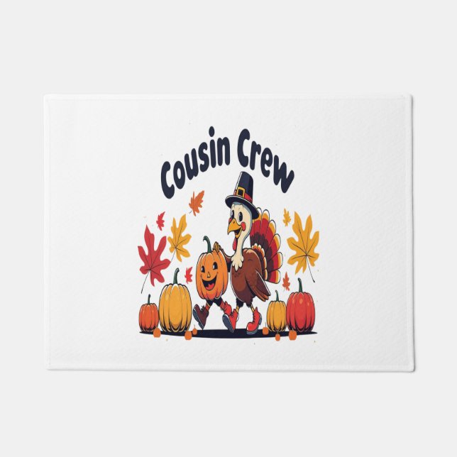 Tapete Cousin Crew Pumpkin (Frente)
