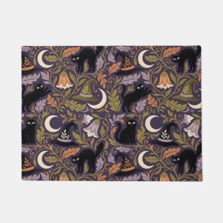 Tapete Coven de Gatos da Meia-Noite Inspirado em William 